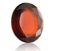 Rashi Ratan naturel 6.00 Ratti 7.00 Ratti Pierre naturelle gommée non chauffée certifiée non traitée Grenat hessonite en vrac par laboratoire - Certifiée pour homme et femme - B09LJ22YMRNAMZ