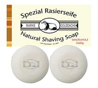 Rasierseife 2x60 g Sandelholz Duft