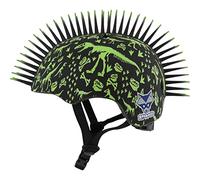 Raskullz Fit System-Casque T-Rex Bonez Mohawk, 48-52 cm, Jeunesse Unisexe