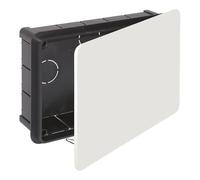 RASMACOR Boîte d'enregistrement encastrées 200 x 130 x 60 cm | Boîte de dérivation encastrée avec Couvercle | Couvercle avec griffes métalliques | Boîte encastrée électrique 200x130x60