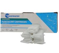 RASMACOR | Floculant Pool Cartouches 8 x 125g pour systèmes de Filtration Sable & Verre 1Kg | 11390 | Clarificateur pour eaux Troubles | Eau cristalline | Accessoires de Piscine | Fabr. Europe