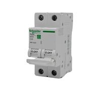 RASMACOR | Interrupteur magnéto-thermique résidentiel 2P 25 A | Disjoncteur 2P 25A | RESI9 R9F12225 | Courbe C | Fréquence 50/60 Hz | Norme UNE/EN 60898-1 CE | 25 Ampères