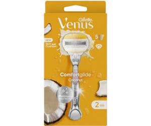 Rasoio Coconut Comfortglide Venus Manico + 2 Lame