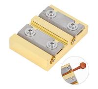 Rasoir à chevilles pour violon, alésoir doré, bobines de chevilles pour violon, accessoires pour instruments de musique pour violoniste B120, adapté aux violons 4/4 ou 3/4, outil