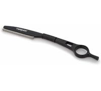 Rasoir à effiler professionnel, accessoire pour la coupe et l¿effilage, lames interchangeables en acier inoxydable de qualité supérieure, noir