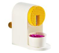 Rasoir à glace manuel, machine à raser à glace | Conique à neige en acier inoxydable Concasseur à glaçons manuel, fabricant de cône de neige de qualité alimentaire portable, rasages slushies pour