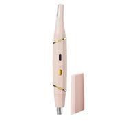 Rasoir À Sourcils,Rasoir Électrique Sûr,Épilateur à Poils de Nez à Double Tête avec Système de Charge USB | Pour la Barbe et le Visage des Hommes en Famille à Domicile et en Voyage