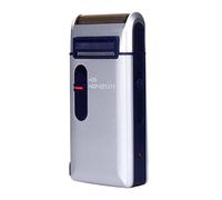 Rasoir alternatif, rasoir rechargeable - Rasoir rétro 3W alternatif rechargeable par USB - Rasoirs portables avec conception en filet géométrique pour les soins du visage, du cou et menton des