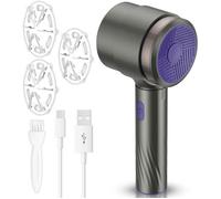 Rasoir Anti-Bouloche Électrique - Portable avec 3 Lames Rechange - Violet