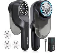 Rasoir Anti Bouloche,Puissant Rasoir Anti-Bouloche Électrique avec 3 Lame,3 Vitesses Dissolvant de Anti Peluches