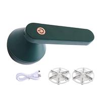 Rasoir anti-peluches | charpie électrique rechargeable | Rasoir à charpie portable avec 2 lames remplaçables | Accue Gadgets pour enlever les peluches, les bouloches ou les bouloches