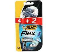 BIC Rasoir Flex 3 Classic – 6 pcs