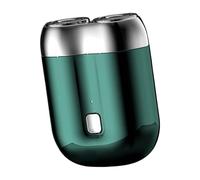 Rasoir Compact Pour Hommes - Rasoir Électrique À Double Tête | Rasoir Électrique Rotatif Imperméable De La Taille De Poche, Modèle USB Rechargeable 2024, Rasoir De Tempête De Visage Humide Et Sec À