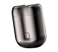 Rasoir Compact Pour Hommes - Rasoir Électrique À Double Tête | Rasoir Électrique Rotatif Imperméable De La Taille De Poche, Modèle USB Rechargeable 2024, Rasoir De Tempête De Visage Humide Et Sec À