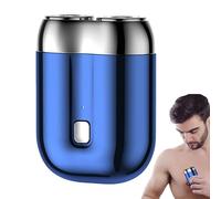 Rasoir Compact Pour Hommes - Rasoir Électrique À Double Tête | Rasoir Électrique Rotatif Imperméable De La Taille De Poche, Modèle USB Rechargeable 2024, Rasoir De Tempête De Visage Humide Et Sec À