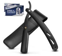 Rasoir coupe-choux - FEBEST - Lame interchangeable - 30 lames doubles - Acier inoxydable - Ergonomique - Noir