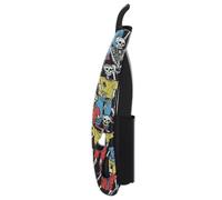 Rasoir de Coupe de Cheveux Professionnel en Acier Inoxydable pour hommes | Outil Lavable, Barbe et Moustache, pour Contours Nets à Maison, Usage Quotidien