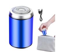 Rasoir de poche - Tondeuse visage imperméable pour homme - Petit rasoir rechargeable pour le dos, le corps, les aisselles, le voyage | Sac et mallette