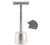 Rasoir de sécurité pour homme, rasoir de sécurité en métal, rasoir de sécurité classique, rasoir de sécurité à double tranchant, rasoir de sécurité traditionnel, rasoir de sécurité en acier