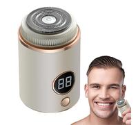 Rasoir de voyage | Mini rasoir rechargeable pour usage humide et sec | Rasoir électrique portable - Pour le toilettage quotidien du visage, la maison, les voyages et les voyages d'affaires pour hommes