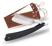 Rasoir droit en forme de dollar doré