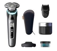 Philips Rasoir i9000 Prestige, Rasoir électrique sec et humide, avec technologie Skin IQ, système Triple Lift & Cut, lames rotatives à 360° Dual SteelPrecision, styler à barbe, modèle XP9202/33