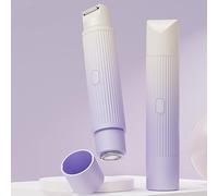 Rasoir électrique 2 en 1 pour femme - Rasoir à double tête - Pour épilation du corps