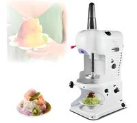 Rasoir électrique à glace - Lames réglables pour smoothies, glace rasée, cocktails - Idéal pour un usage domestique et commercial