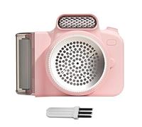 Rasoir électrique anti-peluches - Design appareil photo | Rasoirs à piles pour enlever les bouloches avec brosse pour boule de peluches