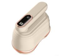 Rasoir électrique anti-peluches rechargeable avec système à double lame, moteur puissant à 6 lames, récipient à déchets de grande capacité pour un usage domestique (blanc)