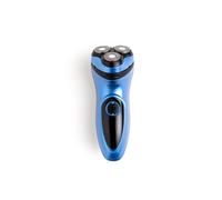 Rasoir Électrique Avec 3 Têtes Mobiles Noir Bleu