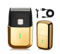 Rasoir électrique avec simple et rechargeable par USB pour un toilettage sans effort à la maison ou en voyage.