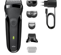 Braun Series 3 81702942 rasoir pour homme Rasoir à grille Tondeuse Noir, Vert