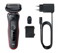 Rasoir Électrique Braun Series 5 51-R1000s Noir Et Rouge