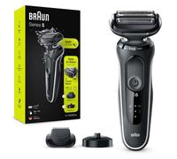 Rasoir Électrique Braun Series 5 51-W4200cs - Tondeuse De Précision & Base De Recharge - Blanc