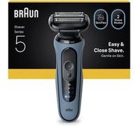 Braun Rasoir électrique Series 5 52-A1000s Grille bleue Noir et gris
