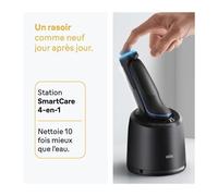 Rasoir électrique BRAUN Series 5 - Noir et bleu - Autonomie 50 minutes - Charge rapide 5 minutes