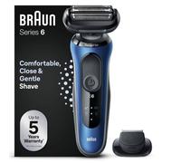 Braun Series 6 61-B1200s Rasoir à grille Tondeuse Noir, Bleu
