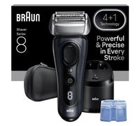 Braun Rasoir électrique Series 8 8663cc Clean&Charge Gris