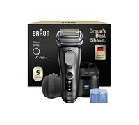 Braun Rasoir électrique homme Series 9+ PRO 9665CCE Graphite – Étanche, tondeuse Pro
