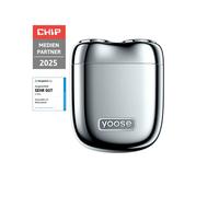 Rasoir électrique compact Yoose Mini 2.0 C pour les déplacements - Argent