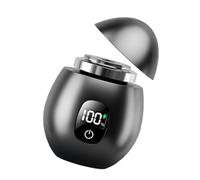 Rasoir électrique de taille avec recharge, tondeuse à cheveux pour le visage, Texture en plastique, parfait pour les voyages d ' affaires et la salle de sport, rasoir LED