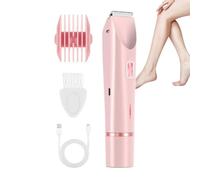 Rasoir électrique femme - épilateur à double tête pour l'enlèvement, appareil à finir pour femmes 400mAh - pour les zones intimes les aisselles les jambes le corps la peau la beauté