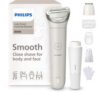 Philips Rasoir femme Lady Shaver Série 8000 BRL159/00 – sans fil, 3 lames, tête flexible, 100 min