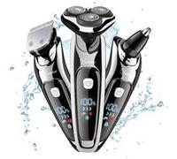 Rasoir électrique HATTEKER 9598A 3 EN 1 rasage Noir NOIR G