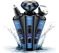 Rasoir électrique HATTEKER RSCX-9568 3en1 Bleu Bleu G