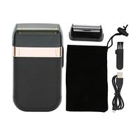 Rasoir Électrique Homme À Grille Sans Fil, Shaver Gold et Titanium Foil, Professionnel pour Coiffeur et Barbier, Tondeuse Barbe Rechargeable Précision