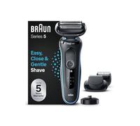 BRAUN Rasoir Electrique Homme Series 5 51-M4500cs, Etanche, 3 Lames Flexibles Pour Raser Doucement Le Visage et La Barbe, Coffret De Rasage Avec Tondeuse A Barbe Et Brosse De Nettoyage