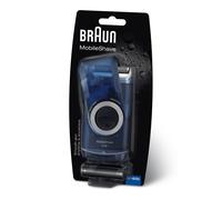 Braun PocketGo M60b Rasoir à grille Noir, Bleu