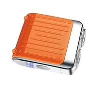 Rasoir Électrique Hommes - Recharge Rapide Tondeuse Visage - Tondeuse Électrique Double Anneau Humide et Sec pour Toilette Quotidienne, Voyage, Hommes et Femmes, Maison